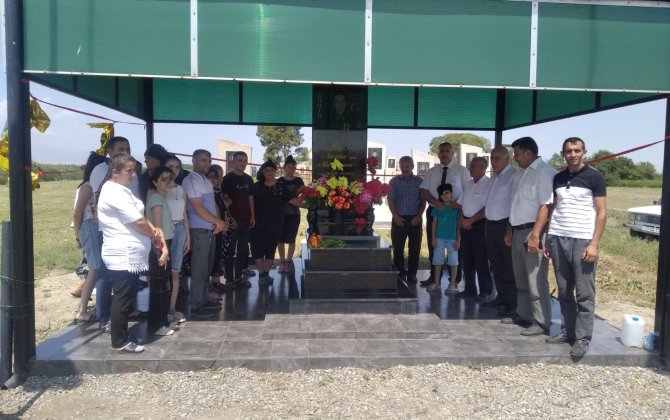 Vətən müharibəsinin qəhrəman şəhidinin doğum günü qeyd olunub