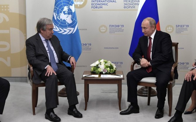 Quterreş Putinə taxıl sazişinin uzadılması ilə bağlı məktub göndərib