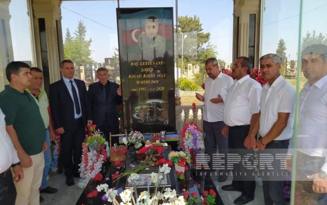 Biləsuvarda Tovuz döyüşləri şəhidinin anım günü qeyd olunub