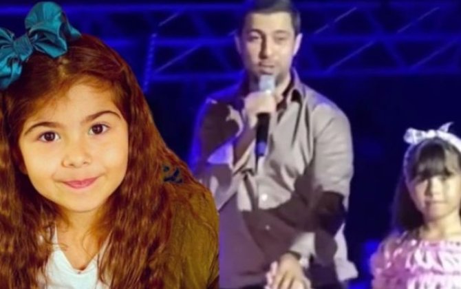 Namiqin konsertində qızı səhnəyə çıxdı: “Efirlərdə görünməyi sevmir” - VİDEO