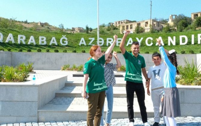 Qayıdış Könüllüləri Talış kəndində “Kod Qarabağ” intellektual oyunu keçirib - FOTO