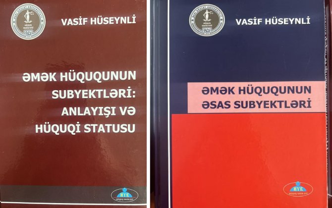 BDU-nun müəlliminin 2 monoqrafiyası işıq üzü görüb