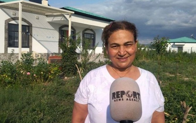 Bahar Səmədova: “Ağalıda yaşamaq üçün lazım olan hər bir iş görülüb” - FOTO