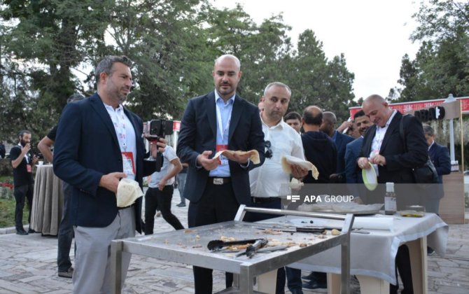 Şuşa Qlobal Media Forumunda iştirak edənlər üçün ziyafət təşkil edilib -xa0FOTO
