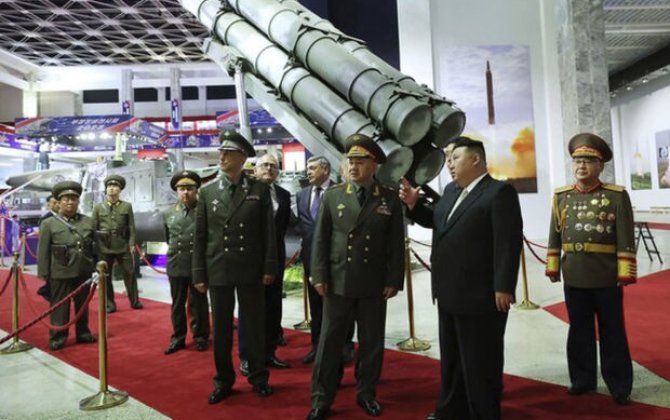 Kim Çen In Şoyquya gizli dronları göstərdi - FOTO