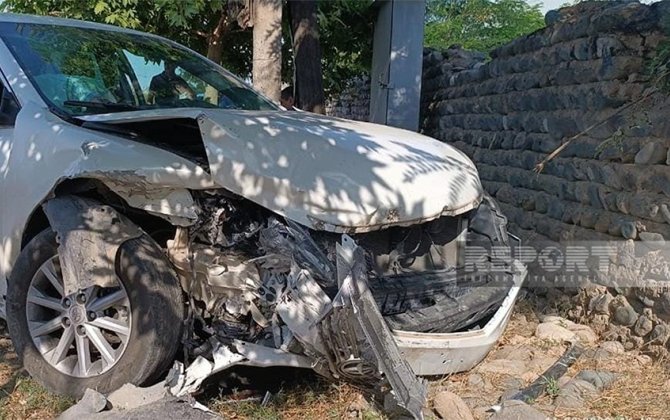 Ağstafada avtomobil qəzası olub, 6 nəfər xəsarət alıb