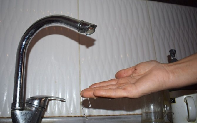 Beşmərtəbə adlanan ərazidə içməli suyun verilişində məhdudiyyət yaranıb