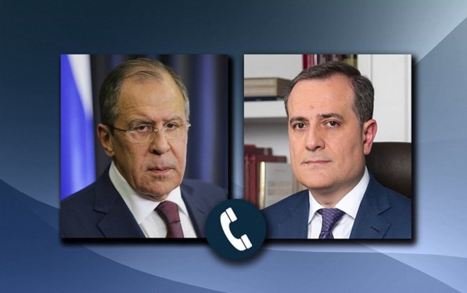 Azərbaycan və Rusiya XİN rəhbərlərinin telefon danışığı olub