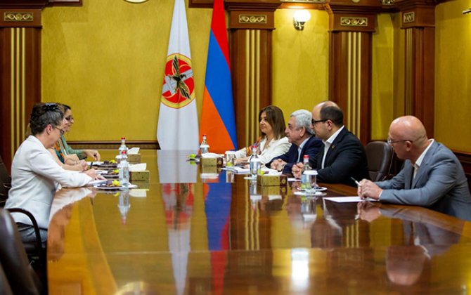 Xocalı canisi ABŞ səfirini onun təşəbbüsü ilə öz ofisində qəbul(!) etdi...-FOTOLAR