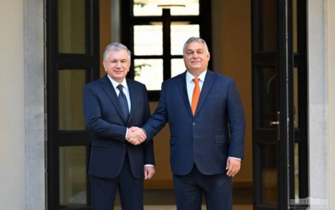 Mirziyoyev və Orban strateji tərəfdaşlığın genişləndirilməsini müzakirə ediblər