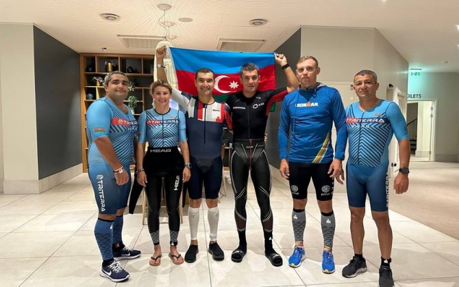 Azərbaycan triatlonçuları IRONMAN seriyasında iştirak ediblər - FOTO