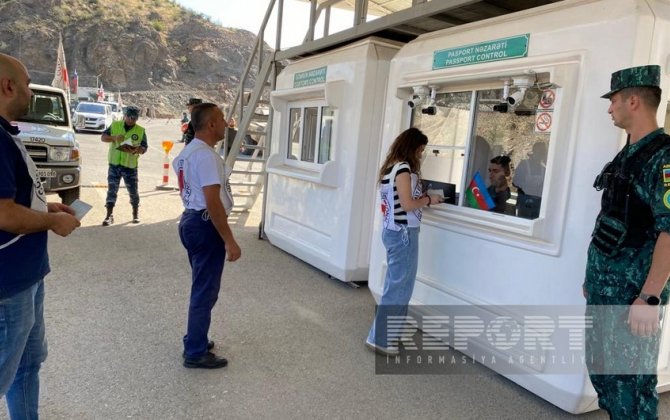 BQXK-nin müşayiətilə “Laçın” sərhəd-buraxılış məntəqəsində erməniəsilli şəxslərin sərbəst keçidi növbəti dəfə təmin edilib