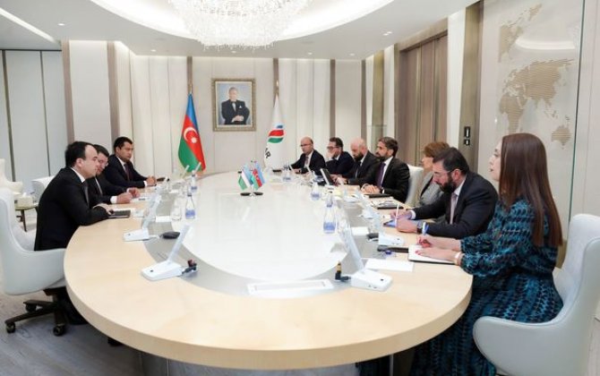 SOCAR-ın prezidenti Özbəkistanın energetika naziri ilə görüşüb - FOTO