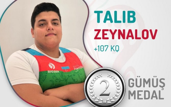 Azərbaycan pauerliftinqçisi dünya çempionatında 2 medal qazanıb