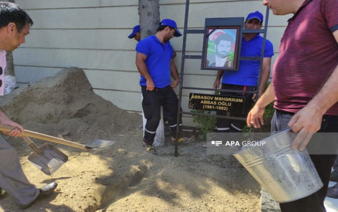 31 il əvvəl Daşaltıda itkin düşən şəxsin meyitinin qalıqları dəfn edilib - FOTO