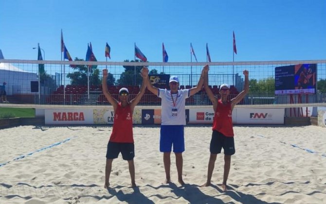 Çimərlik voleybolu üzrə Azərbaycan millisi Avropa çempionatında çıxışını başa vurub