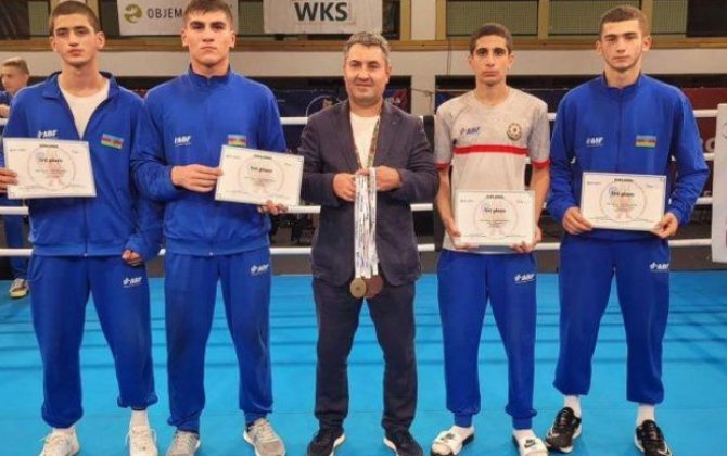 İki boksçumuz Avropanın ən güclüsü oldu, ikisi bürünc medal qazandı - FOTO