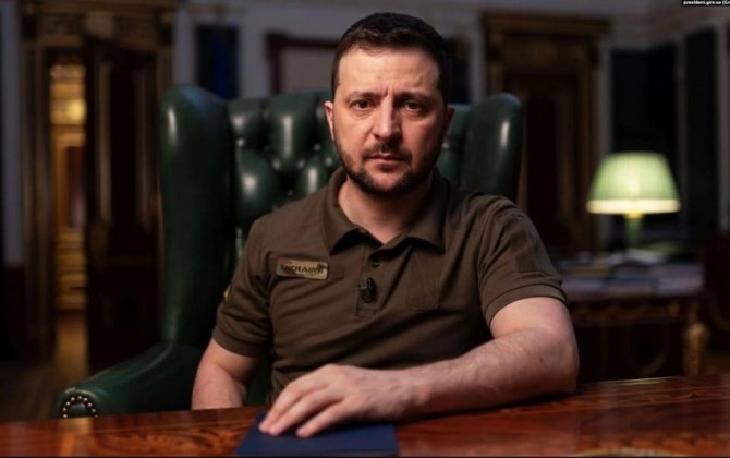 Zelenski Baş Qərargahın iclasını keçirib və Silahlı Qüvvələrdə mühüm dəyişiklikləri açıqlayıb