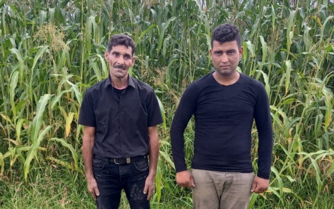 Azərbaycan dövlət sərhədini pozmağa cəhd edən əcnəbilər saxlanılıb