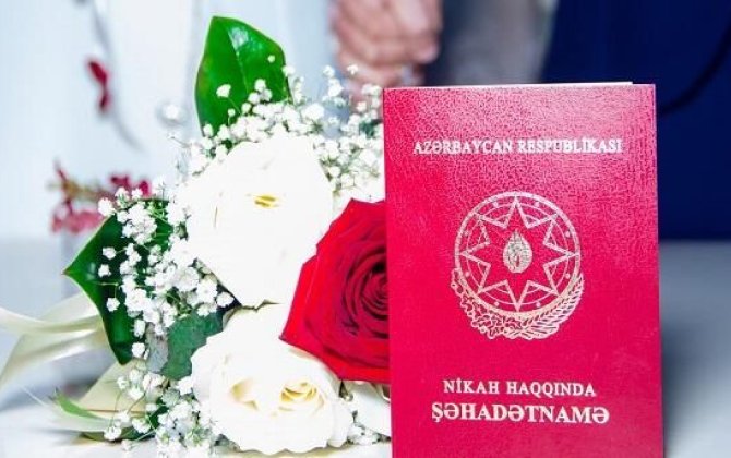 Nikahın qeydiyyatı ilə bağlı e-xidmət tətbiq olunur