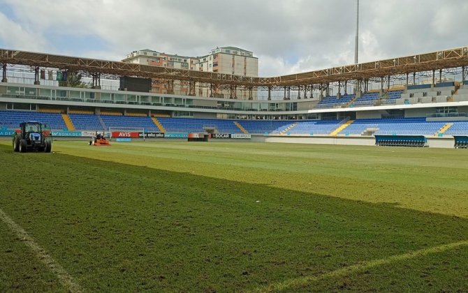 “Neftçi Arena”da renovasiya işlərinə start verilib