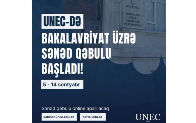 UNEC-ə qəbul olanların nəzərinə