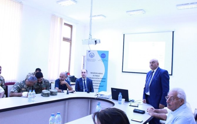 Mingəçevir şəhərində dəyirmi masa keçirilib