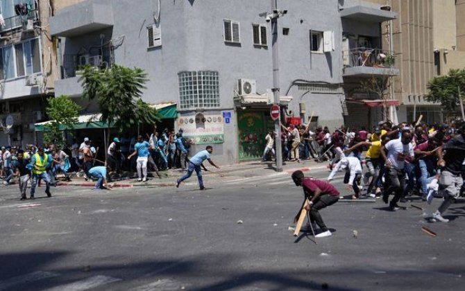 Təl-Əvivdə eritreyalılar arasında iğtişaşlar: 100-dən çox yaralı - FOTO/VİDEO