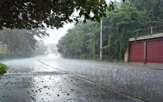 Güclü yağış Oğuzda ciddi fəsadlar törədib