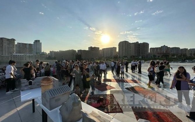 Bakıda “Qərbi Azərbaycanın etno-mədəni mühitinə səyahət” adlı tədbir keçirilir - FOTO