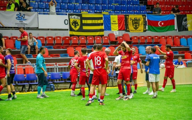 Minifutbol üzrə Çempionlar Liqası: “Zirə” finala yüksələ bilmədi