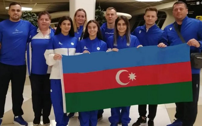 Azərbaycanın idman gimnastları dünya çempionatına yollanıblar