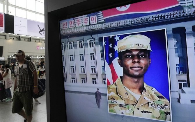Şimali Koreyaya qanunsuz keçən ABŞ hərbçisi ölkəsinə təhvil verilib