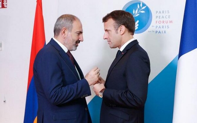 Пашинян и Макрон обсудили ситуацию в Карабахе