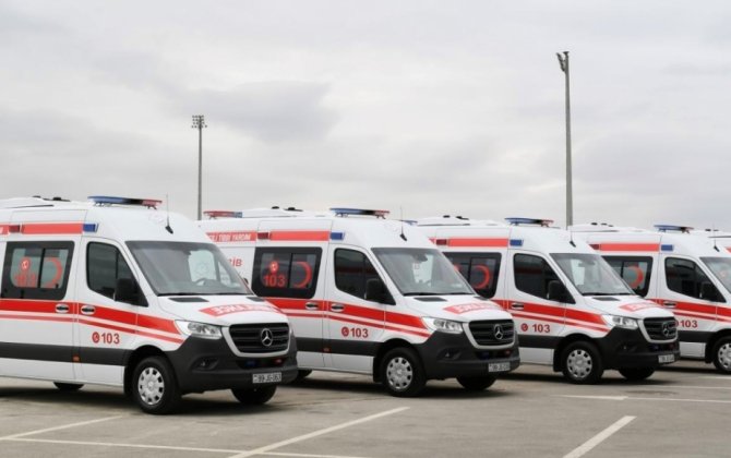 7 ambulans və təcili tibbi yardım briqadası Xankəndiyə ezam olunub