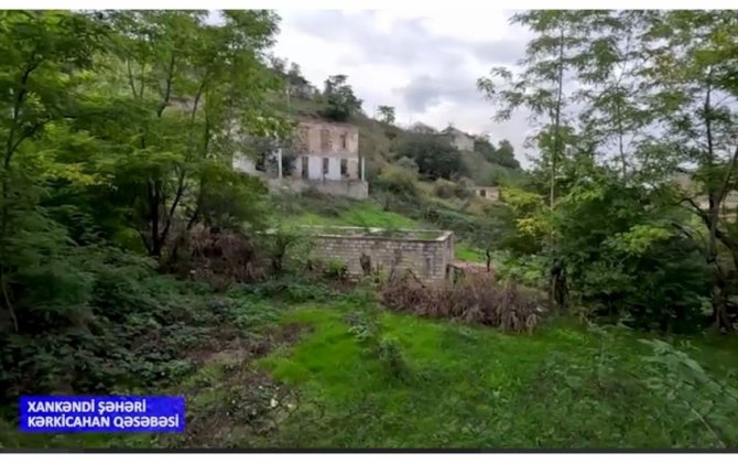 Kərkicahan qəsəbəsindən görüntülər -xa0VİDEO