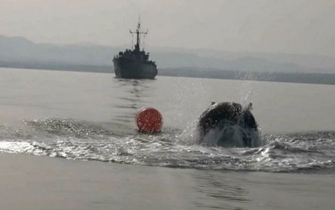 Türkiyəyə məxsus yük gəmisi Qara dənizdə minaya düşüb