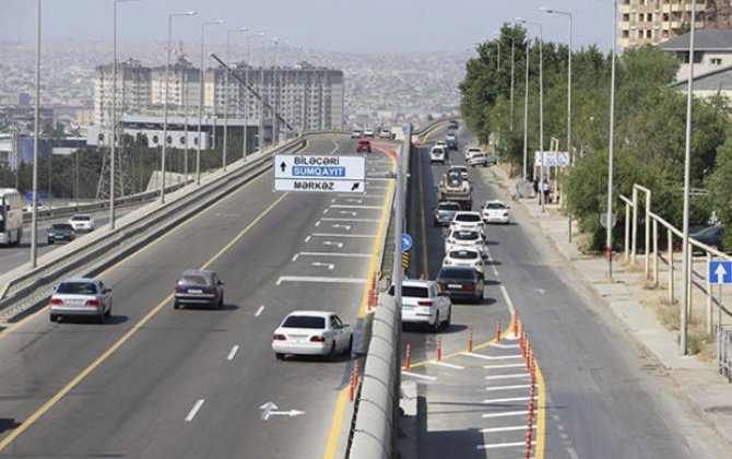 Bakı-Sumqayıt yoluna avtobus zolağı çəkilir - VİDEO