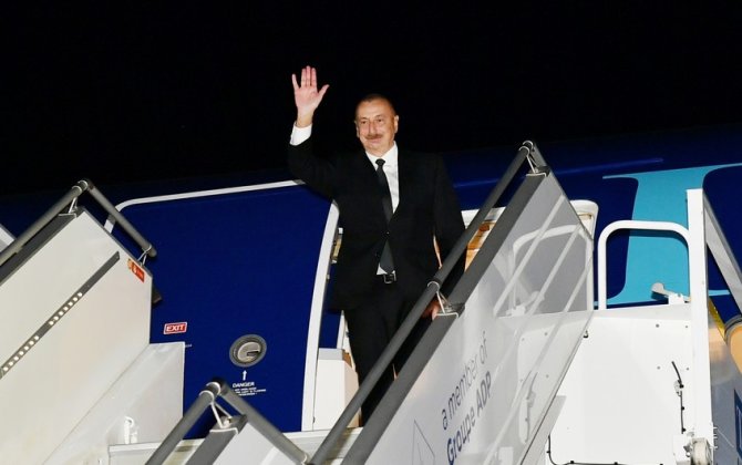 Prezident İlham Əliyevin Gürcüstana işgüzar səfəri başa çatıb