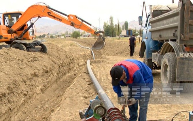 Naxçıvanın daha 2 kəndində əhalinin içməli su problemi həll edilir