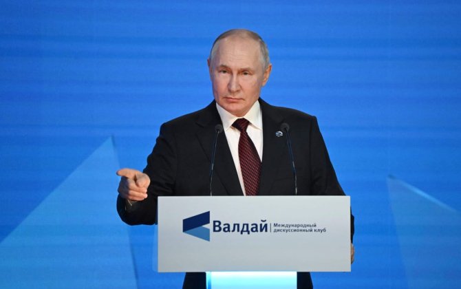 Putin: Azərbaycan Türkiyədəki qaz qovşağına maraq göstərir