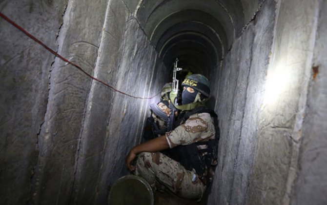 İsrail ordusu HƏMAS-ın yeraltı tunellərini bombalayır