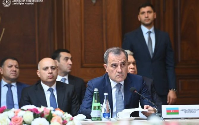 Ceyhun Bayramov Bişkekdə müzakirə olunan mövzuları açıqladı - FOTO