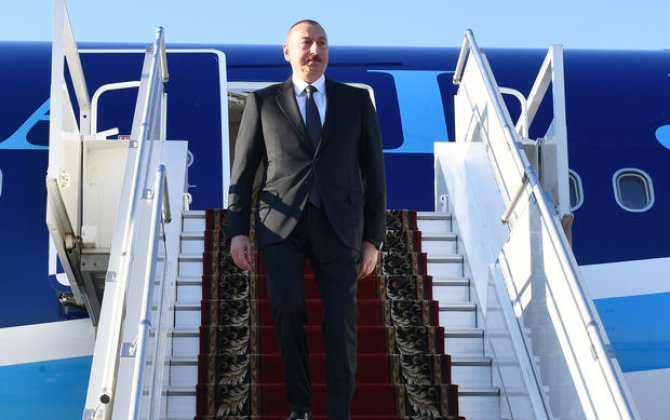 İlham Əliyevin Qırğızıstana səfəri başa çatdı