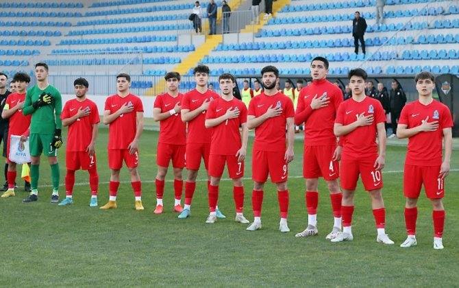 Azərbaycanın U-19 millisi yoldaşlıq görüşündə uduzub