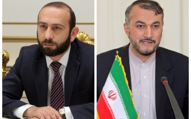 Ermənistan və İran XİN rəhbərlərinin telefon danışığı olub