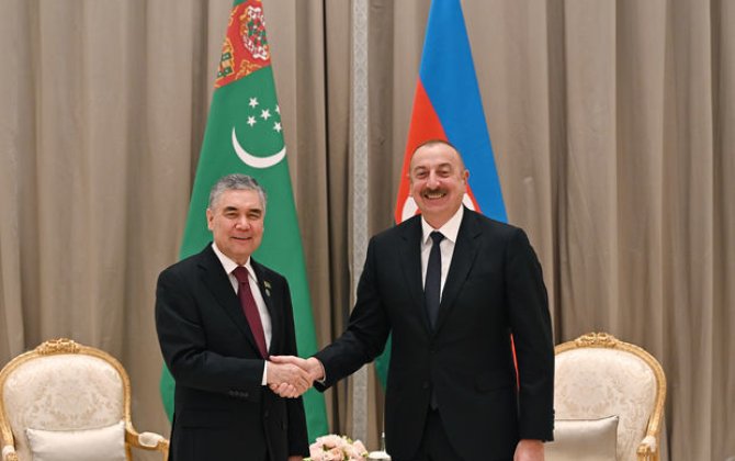 Qurbanqulu Berdiməhəmmədovxa0İlham Əliyevi təbrik etdi