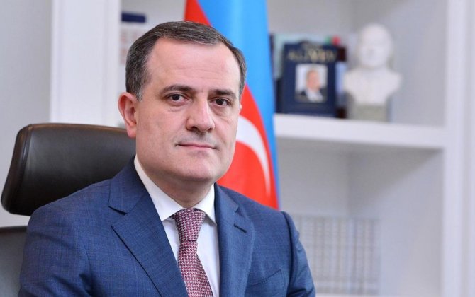 Ceyhun Bayramov BƏƏ-dən olan həmkarı ilə İsrail-Fələstin münaqişəsi haqqında danışıb