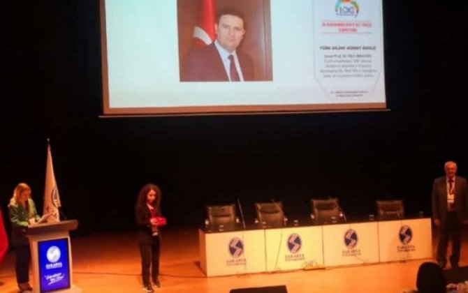ADU-nun dosenti mükafata layiq görüldü -xa0FOTO