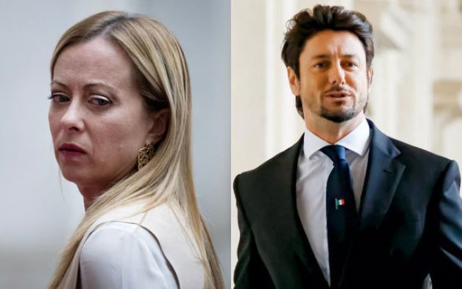 İtaliya baş nazirinin sevgilisinin qalmaqallı görüntüləri yayıldı: Meloni münasibətlərinə son qoydu - FOTO